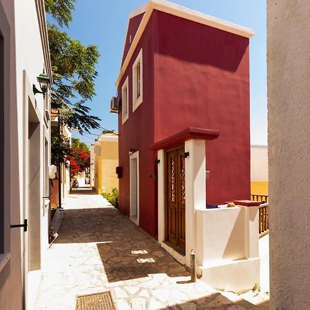 Coralli House Chalki Town Exterior foto